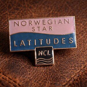 Norwegian Star NCL Latitudes Lapel Pin